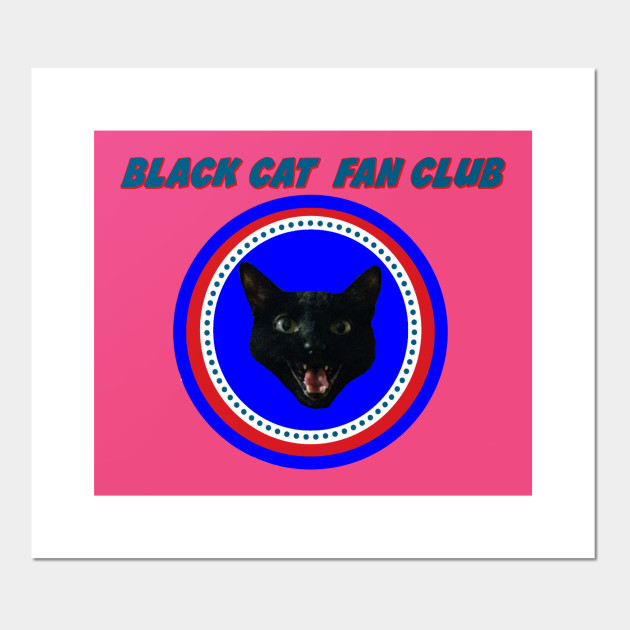 Black cat fan